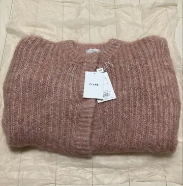 CLANE COLOR MOHAIR SHAGGY CARDIGAN