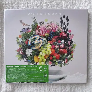 Mrs.GREEN APPLE 5 [ 5 ] CD 초회 한정판