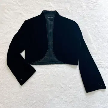 도쿄 소와르 MARIKO KOHGA 벨벳 노카라 볼레로