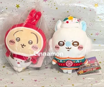 치이카와 (먼작귀) 복권 토끼 모몽가 오너먼트 봉제 인형 키링