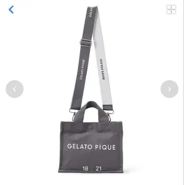 gelato pique 젤라토 피케 / 캔버스 로고 숄더백