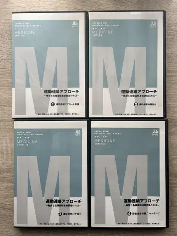 운동 체인 접근법, DVD, 4권 세트