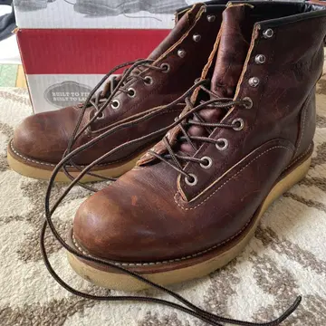 Red Wing Shoes 브라운 워크 부츠