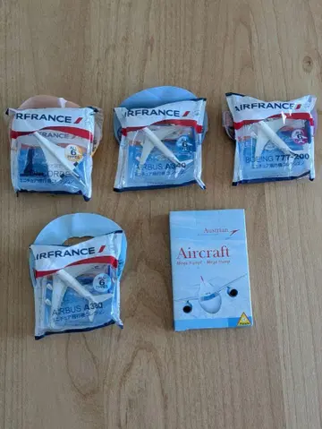 오랑지나 한정판 AIRFRANCE 미니어처 비행기 4종 증정