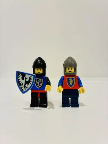 LEGO 미니피규어 2체 세트 올드 레고 성 시리즈