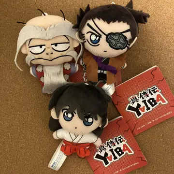 진 사무라이전 YAIBA 마스코트 3종 세트