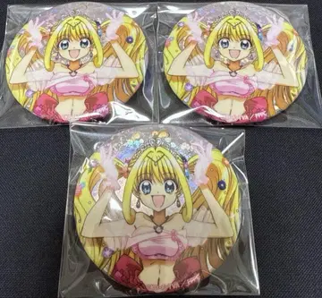 피치피치 피치 namco 남코 글리터 캔뱃지 루치아