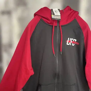 택 포함 새상품 UFC 종합격투기 풀 집업 후드티 M