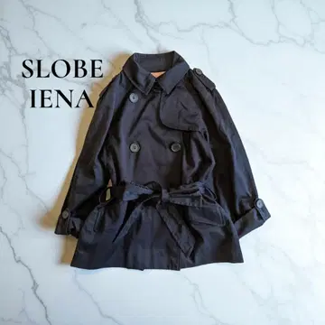 새상품급 [ SLOBE IENA ] 숏 트렌치코트 벨트 포함 36