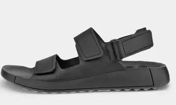 새상품급 ecco 남성용 가죽 2 스트랩 샌들