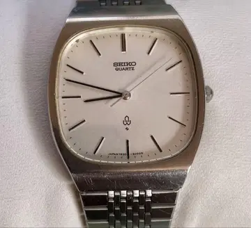 SEIKO 남성용 쿼츠 손목시계 실버 빈티지
