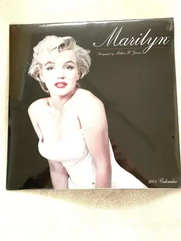 미개봉 새상품 마릴린 몬로 2004년 달력 MARILYN MONROE