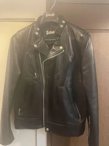 새상품급 Schott 블랙 라이더 자켓 S 사이즈