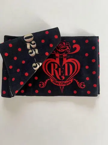 마키 오구로 라이브 투어 2025 RED 타월