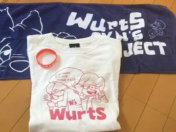 Wurts 3종 세트 (티셔츠, 타월, 고무 밴드)