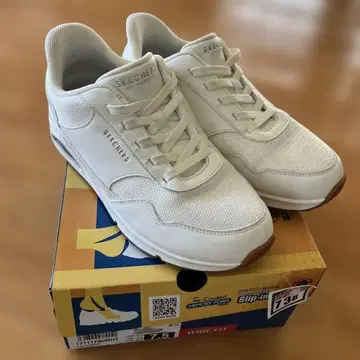 SKECHERS Slip-In 스니커즈 24.5cm 화이트