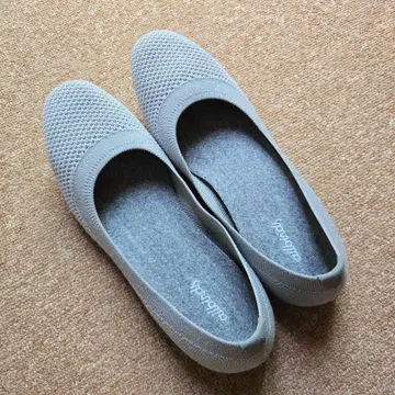 [Allbirds] 올바즈 플랫슈즈 실버 25cm