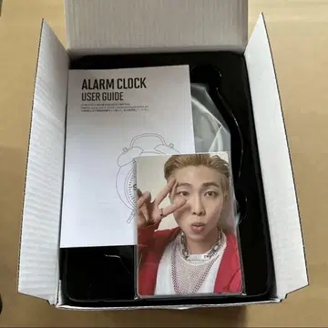 BTS MERCH BOX #9 알람 시계 트레이딩 카드 포함 누락 없음