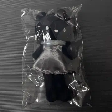 헬로키티 스타일업 마스코트 엔젤 키티 블랙 롱 레그