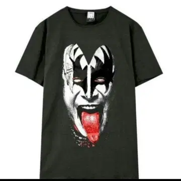 KISS 키스 Gene Simmons / Amplified 티셔츠