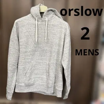 orslow M 남성용 후드티 면 100% 일본제 오어슬로우
