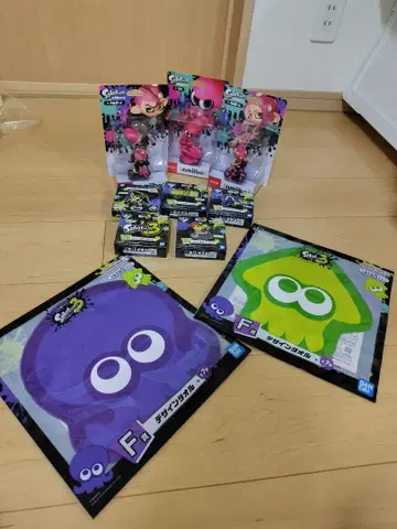 스프라툰 amiibo 세트