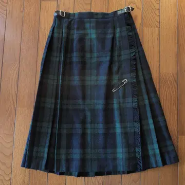 O'NEIL of DUBLIN 블랙 워치 랩스커트