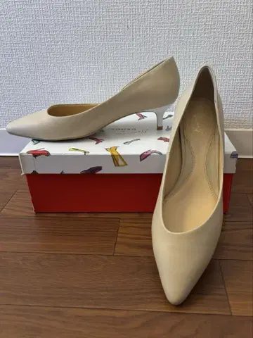 Daniella&Gemma 천연 가죽 플레인 펌프스 25cm