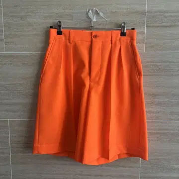 scye 오렌지 숏팬츠