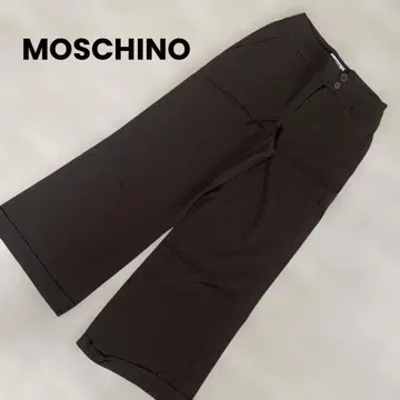 MOSCHINO 모스키노 팬츠 와이드 팬츠 레이온 이탈리아제