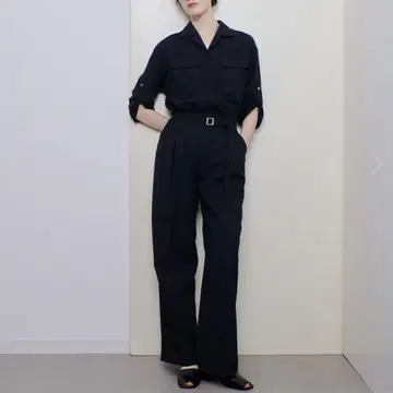 [ 셋업 ] CRISPY 카르제 턴백 셔츠/턱 팬츠