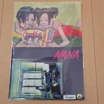 NANA 클리어 파일과 엽서 야자와 아이전 클리어 파일 거울