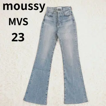 새상품급 MOUSSY 마우지 MVS FLARE 플레어 데님 팬츠 23