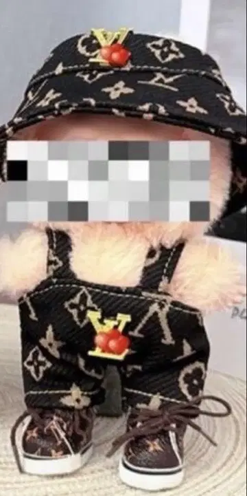 인형 라브브 의류 모자
