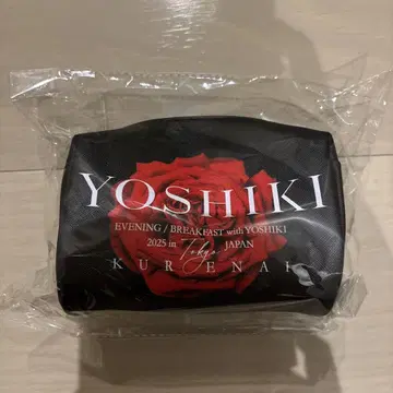 YOSHIKI 파우치 EVENING / BREAKFAST 2025