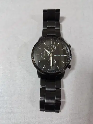 FOSSIL 블랙 쿼츠 손목시계