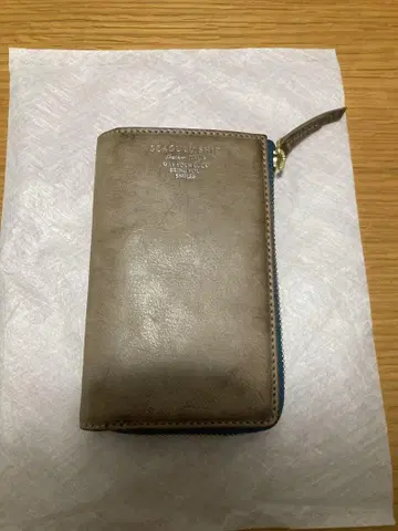 시걸십 접이식 지퍼 지갑