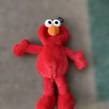 미사용 새상품 GU 엘모 봉제 인형 파우치
