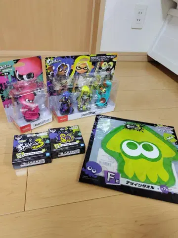 스프라툰 amiibo 세트