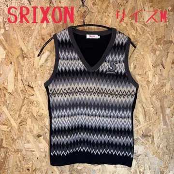 Srixon 여성용 V넥 베스트 M
