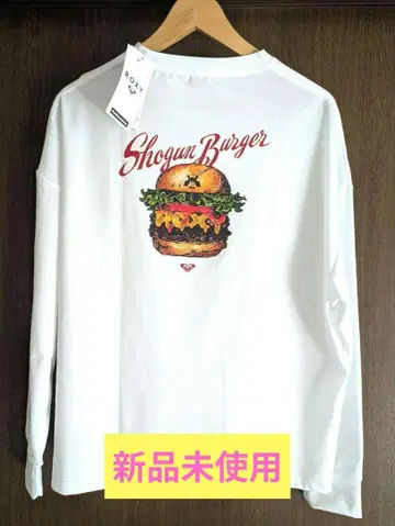 ROXY Shogun Burger 긴팔 T셔츠 화이트