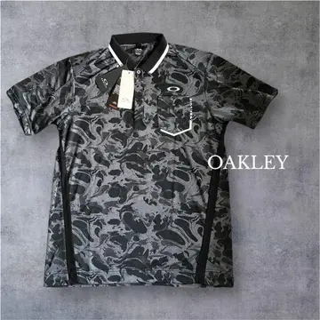 새상품 OAKLEY 카모플라쥬 피케 셔츠 L 사이즈