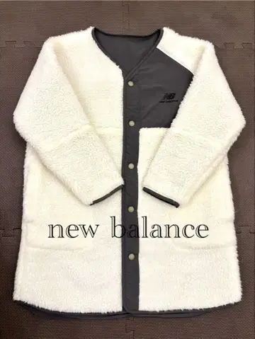 new balance 뉴발란스 보아 코트 리버서블 화이트/올리브