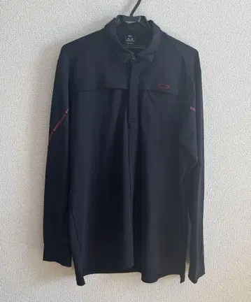 OAKLEY 퍼포먼스 핏 블랙 셔츠 JPN XL