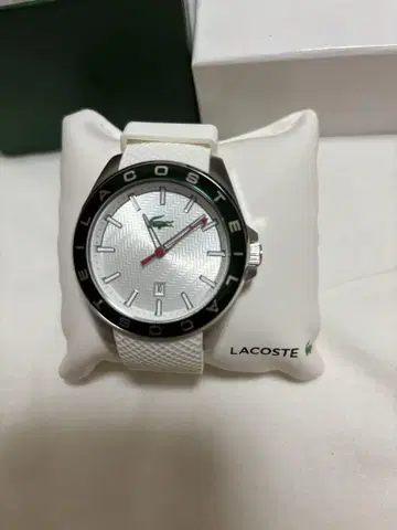 LACOSTE 쿼츠 손목시계 화이트