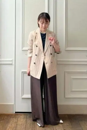 새상품급 투모로우랜드 맥피 자켓