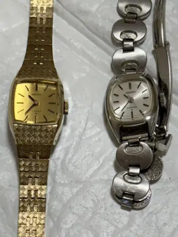 SEIKO 수동 와인딩 시계 2점 가동품
