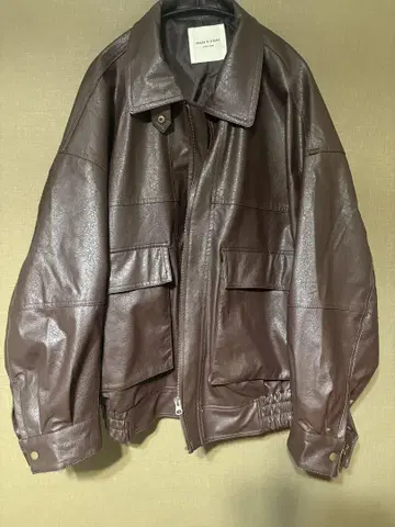 이달 말까지 프릭스스토어 페이크 가죽 자켓