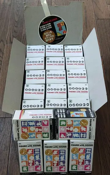 도트 그래픽 사운드 부착 피규어 레트로