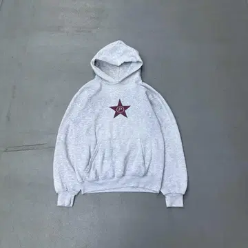 90s vintage 별 프린트 USA제 풀오버 후드티 맨투맨